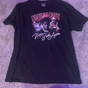 Black YoungBoy Never Broke Again Graphic T-Shirt